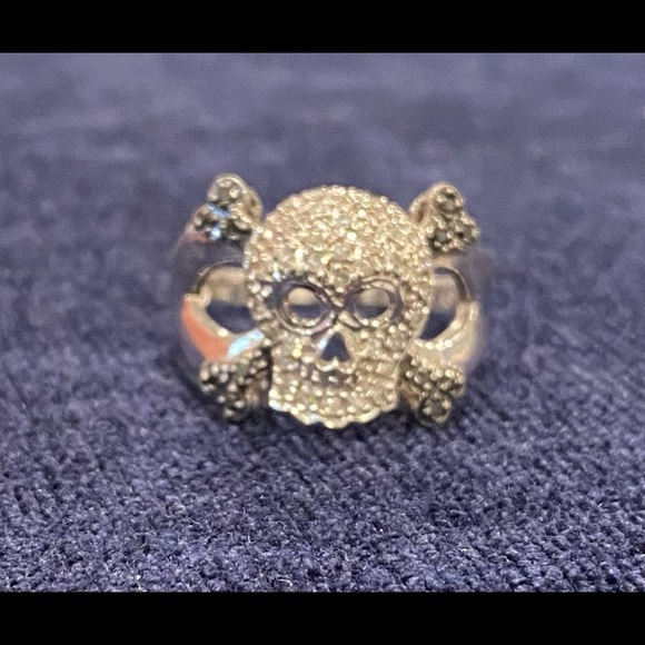 ☠️Diamond skull ring☠️ - Picture 3 of 4